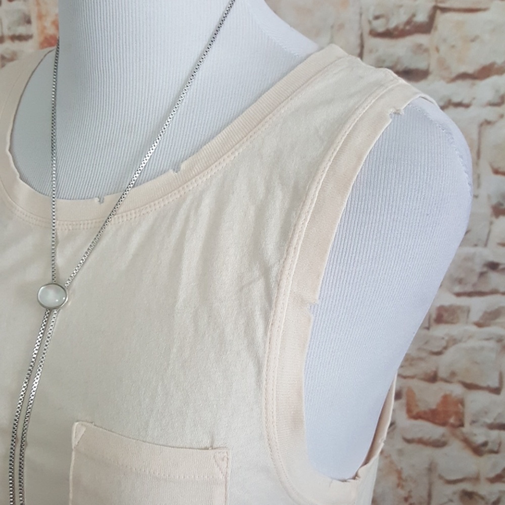 New Free People Continental Ruffled Peplum Tank - Picture 6 of 7